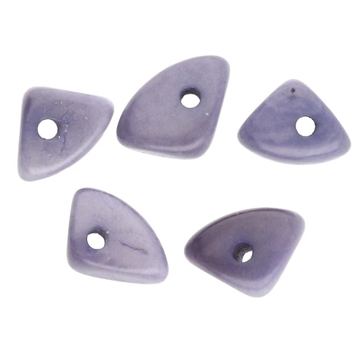Tagua Chips 10 mm Lilac x 5