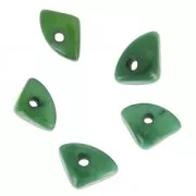 Tagua Chips 10 mm fir green x 5