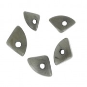 Tagua Chips 10 mm Grey x 5|raw }}