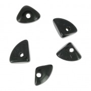 Tagua Chips 10 mm black x 5|raw }}