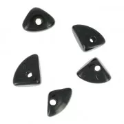 Tagua Chips 10 mm black x 5