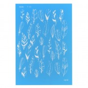 Silk Screen Moiko 74x105 mm - little feathers pattern 7.10|raw }}