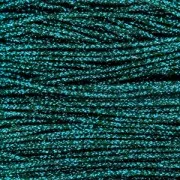 Japan silkcord 0.7 mm Dark Turquoise metalized x 1m