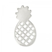 Pineapple charm 18mm in 925 Silver x1