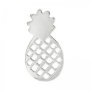 Pineapple charm 18mm in 925 Silver x1