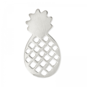 Pineapple charm 18mm in 925 Silver x1