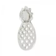 Pineapple charm 18mm in 925 Silver x1