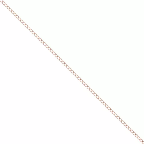 Cable chain chain 1,6 mm - Rose Gold-Filled x 50cm