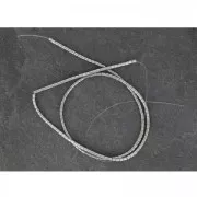 Mini imitation Hematite Seed beads tubes 3x1.90 mm Labrador x40cm