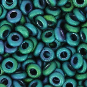 Toho Seed beads Demi Round 11/0 TO11RDR0706 - Teal Iris Mat x5g