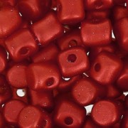 Minos® by Puca® 2.5x3 mm Red Metallic Mat x5g