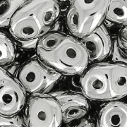 SuperDuo 2.5x5mm Nickel Plated x10g