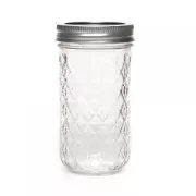 Mason Jar Ball 12 oz diamond  x1