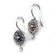 925 Sterling Silver Earwires 26mm x2|raw }}