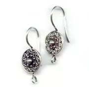 925 Sterling Silver Earwires 26mm x2
