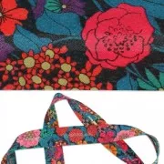 Bias ribbon Liberty Ciara Fuchsia x 1m