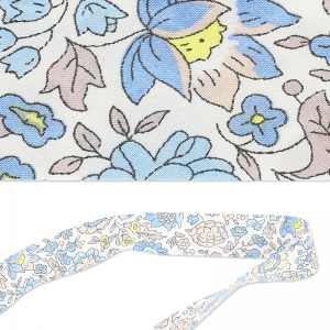 Bias ribbon Liberty Danjo Baby Blue x1m