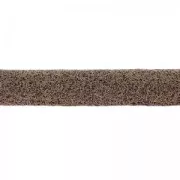 Lacet cuir double façon daim