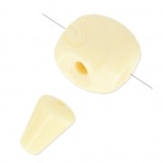 Sand of Gurus beads 15 and 11 mm  Cream x1|raw }}