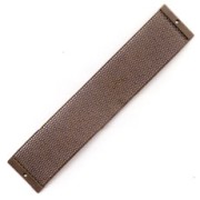 Fretworked bracelet base Old copper colored|raw }}