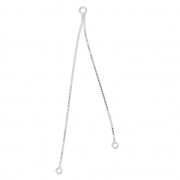Spacer vénitienne 6/7 cm 925 Silver x2|raw }}
