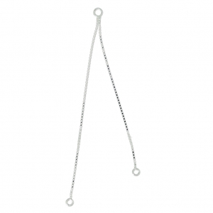 Spacer vénitienne 6/7 cm 925 Silver x2