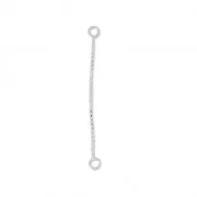 vénitienne chain spacer 3.5 cm en Silver 925 x2