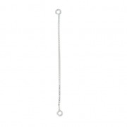 Venitien chain spacer 5 cm en Silver 925 x2|raw }}