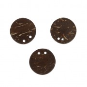 Round cequin 2 holes 11.5 mm Brown x10|raw }}