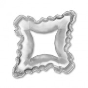 Cabochon setting PureCrystal 4927 Rhombus Tribe 19x17mm Rhodium tone|raw }}