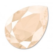 PureCrystal 4320 Pear Fancy Stone 14x10mmCrystal Ivory Cream x1