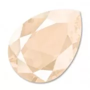 PureCrystal 4320 Pear Fancy Stone 14x10mmCrystal Ivory Cream x1