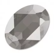 PureCrystal 4120 Oval Fancy Stone 14x10mm Crystal Dark Grey x1