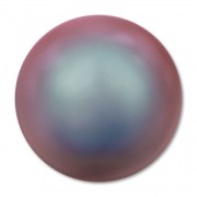 PureCrystal 5817 Cabochon 8mm Crystal Iridescent Red Pearl x1|raw }}