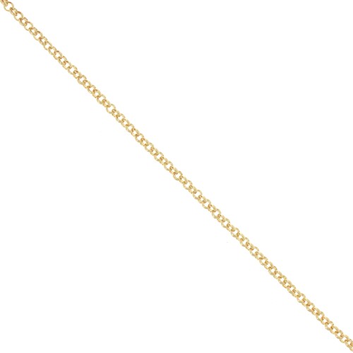 Belcher chain 3mm fine gold plated HQ x 50cm