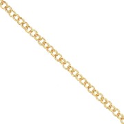 Belcher chain 3mm fine gold plated HQ x 50cm