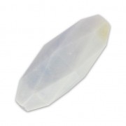 Faceted synthetic Olive 24x10 mm Marbled imitation Light Blue x1|raw }}