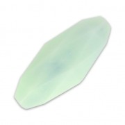 Faceted synthetic Olive 24x10 mm Marbled imitation Mint x1|raw }}