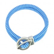 Toggle clasp for 5mm cord Antique Silver Plating x1