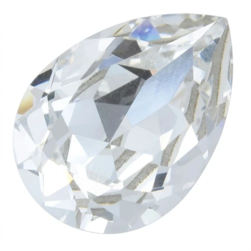 PureCrystal 4320 Pear Fancy Stone 10x7mm Crystal
