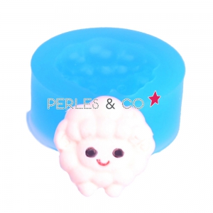 Mini silicon mold 19,7x21,5mm sheep