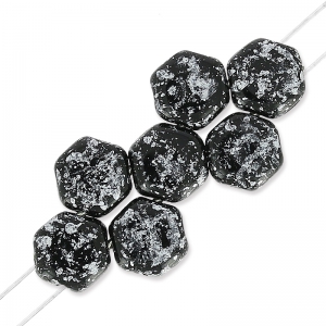 Honeycomb 6 mm Tweedy Silver x20