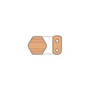 Honeycomb 6 mm Tweedy Copper x20