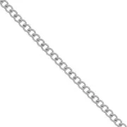 Rombo 3 mm mesh chain - 316L stainless steel x1m