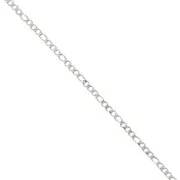 Chain figaro links (1x3) 3mm Stainless steel x1m