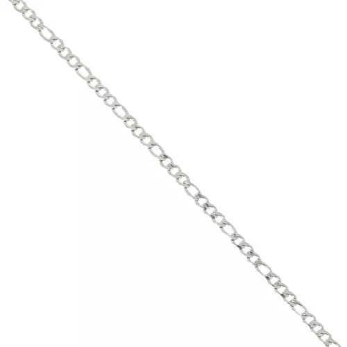Figaro chain (1x3) 3 mm - Stainless steel 304 x98 cm