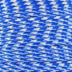 Parachute Cord 2 mm Navy blue/whitex1m