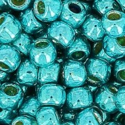 Toho seed beads 11/0 TO11RPF569 - PF Metallic Teal x8g|raw }}