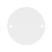 Round spacer 2 holes in plexiglas 20 mm Crystal x1|raw }}