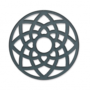 Dreamcatcher Spacer in plexiglas 40 mm Transparent Grey x1